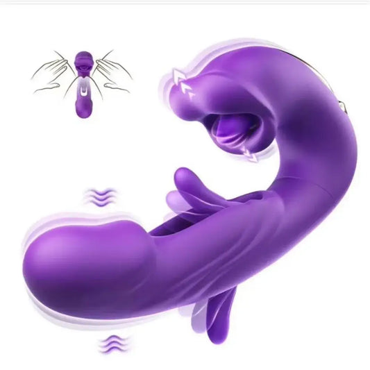 KOXTEN| App Control Flapping and Licking Suction Sex Toy Vibrator