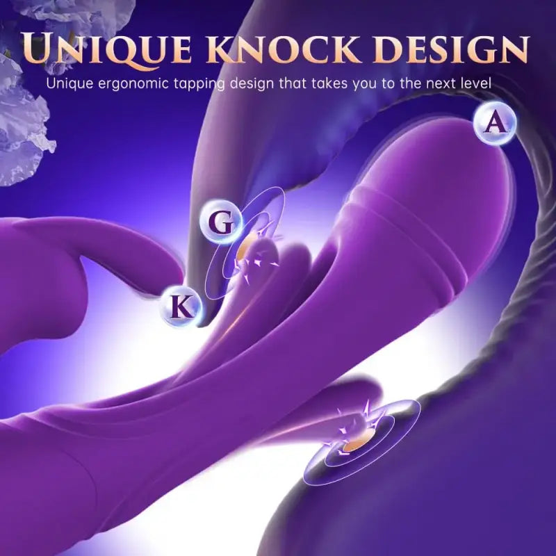 SARAH| Unique 3 in 1 Multiple Stimulation female G-Spot Vibrator Toy