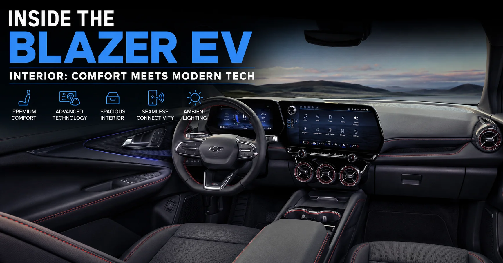 blazer ev interior