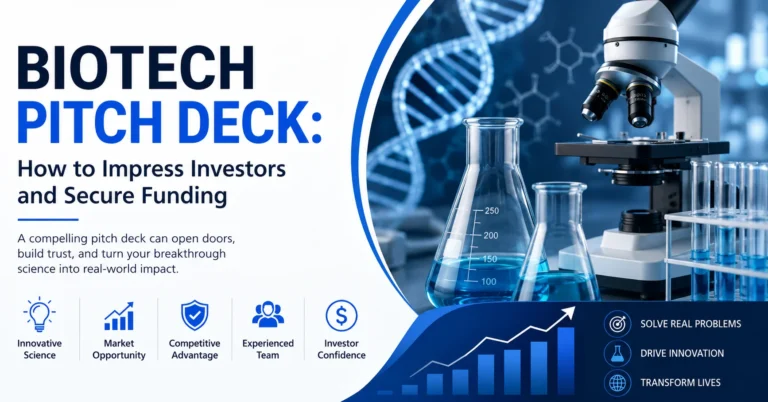 biotech pitch deck