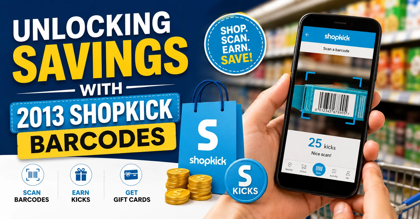 2013 Shopkick Barcodes