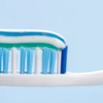 toothbrush with paste inside