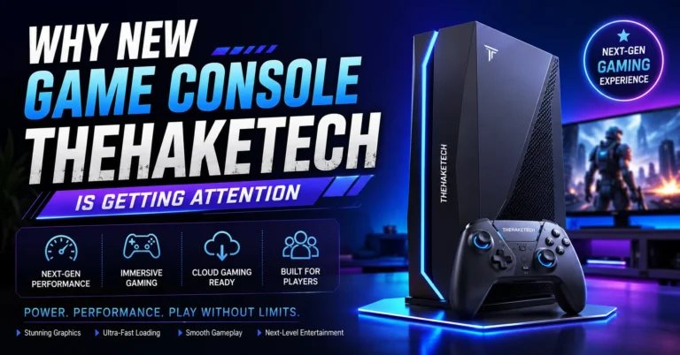 New Game Console TheHaketech