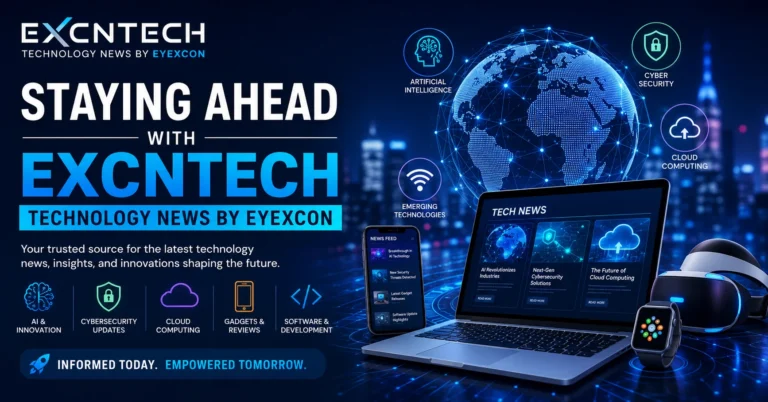 Excntech Technology News By Eyexcon