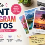 How To Print Instagram Photos