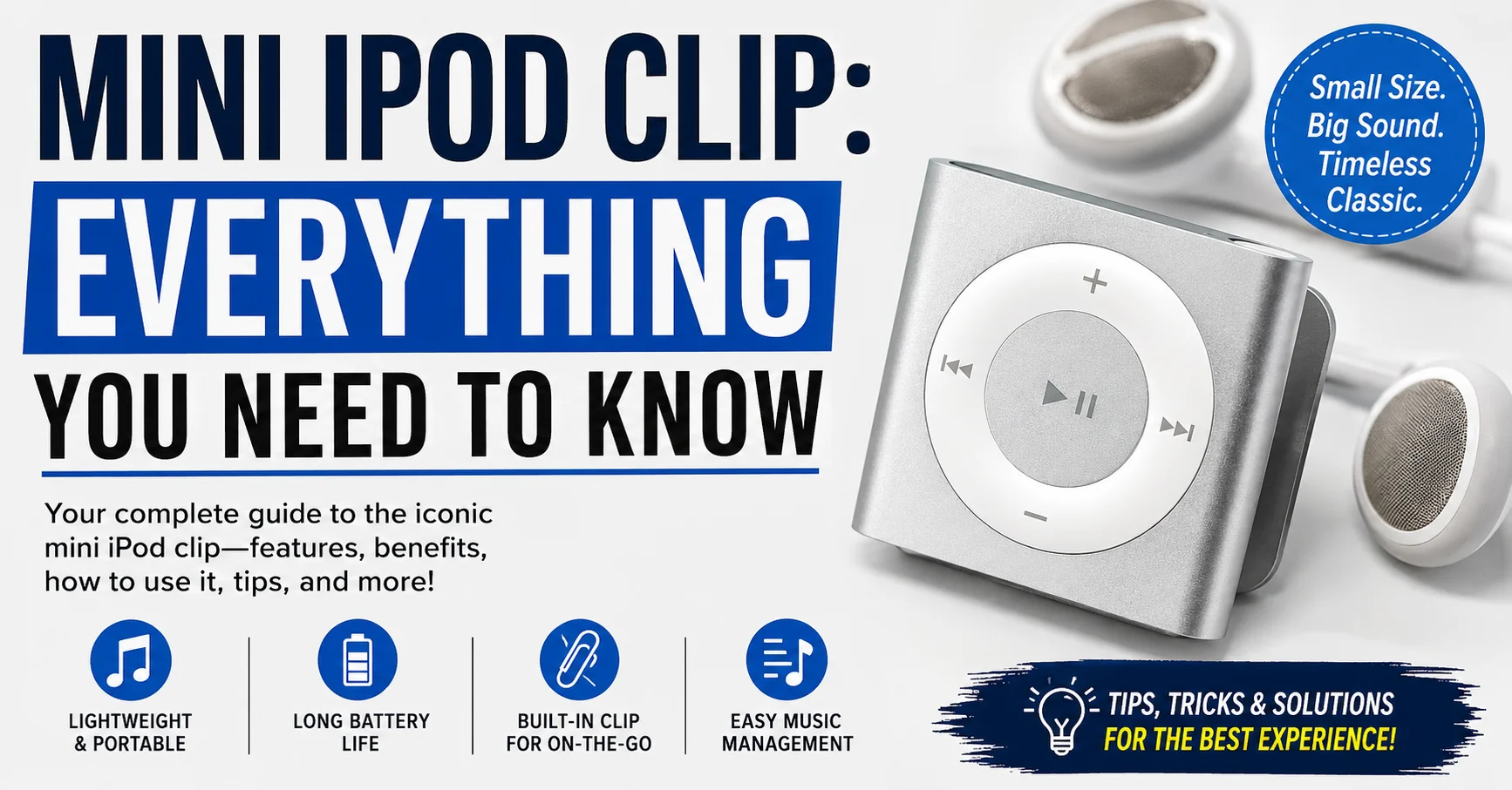 mini ipod clip