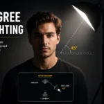 45 degree angle lighting
