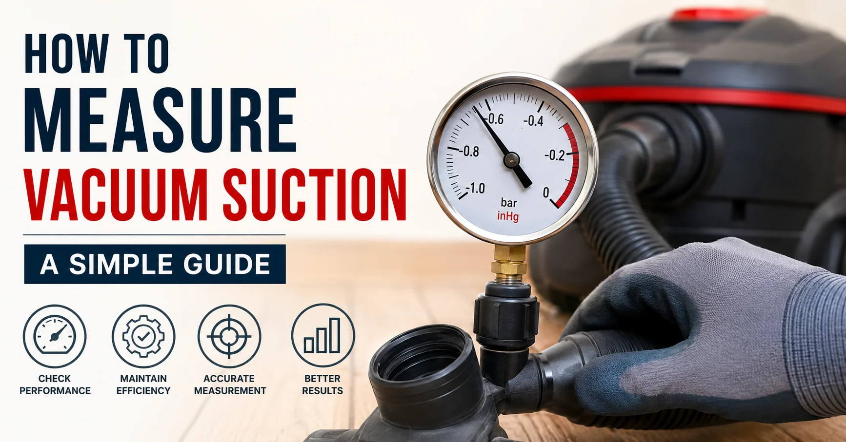 How To Measure Vacuum Suction