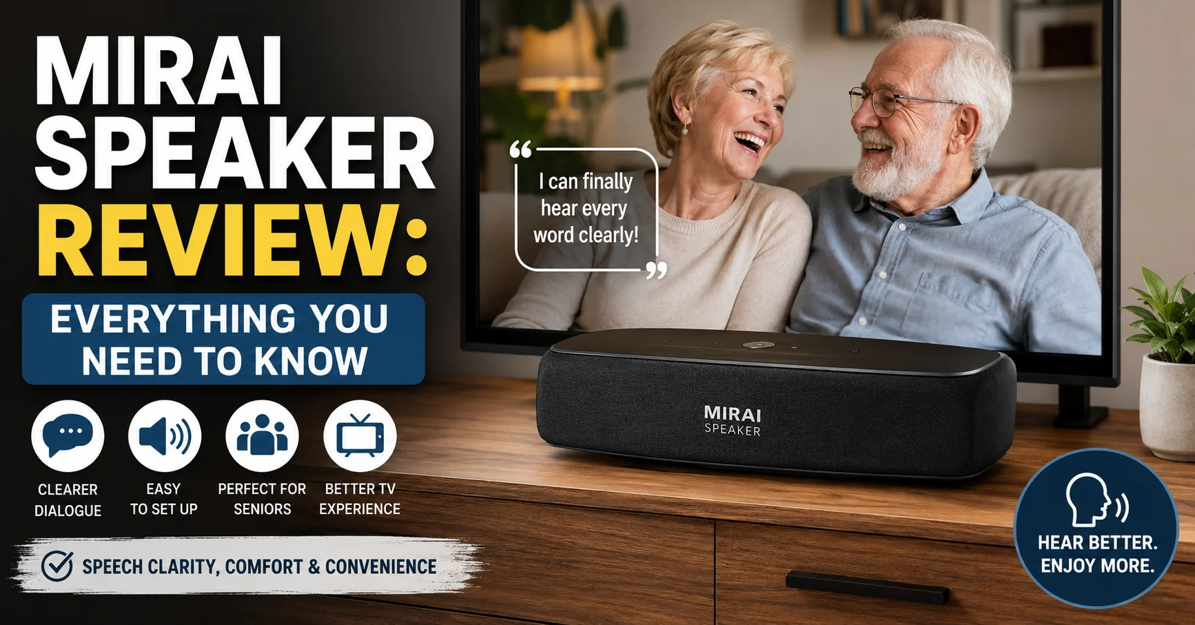 Mirai Speaker Review