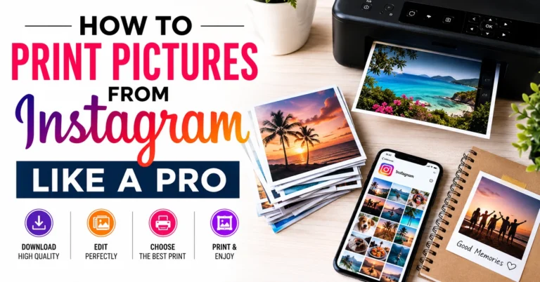 How To Print Pictures From Instagram