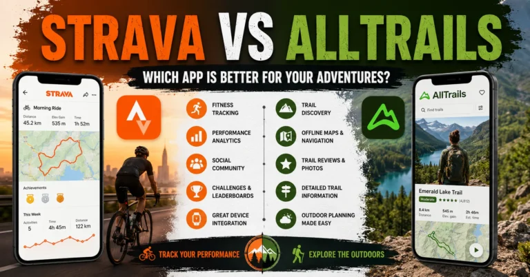 Strava vs AllTrails