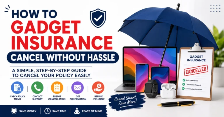 gadget insurance cancel