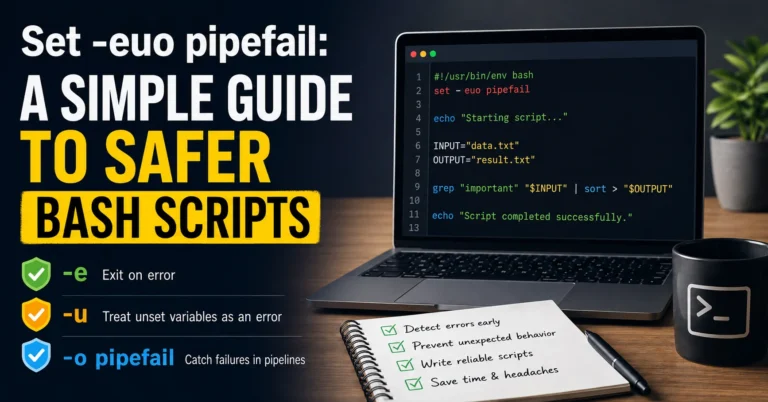 Set -Euo Pipefail