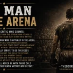 The Man In The Arena Quote